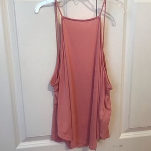 Urban Outfitters High neck scoop back tank top